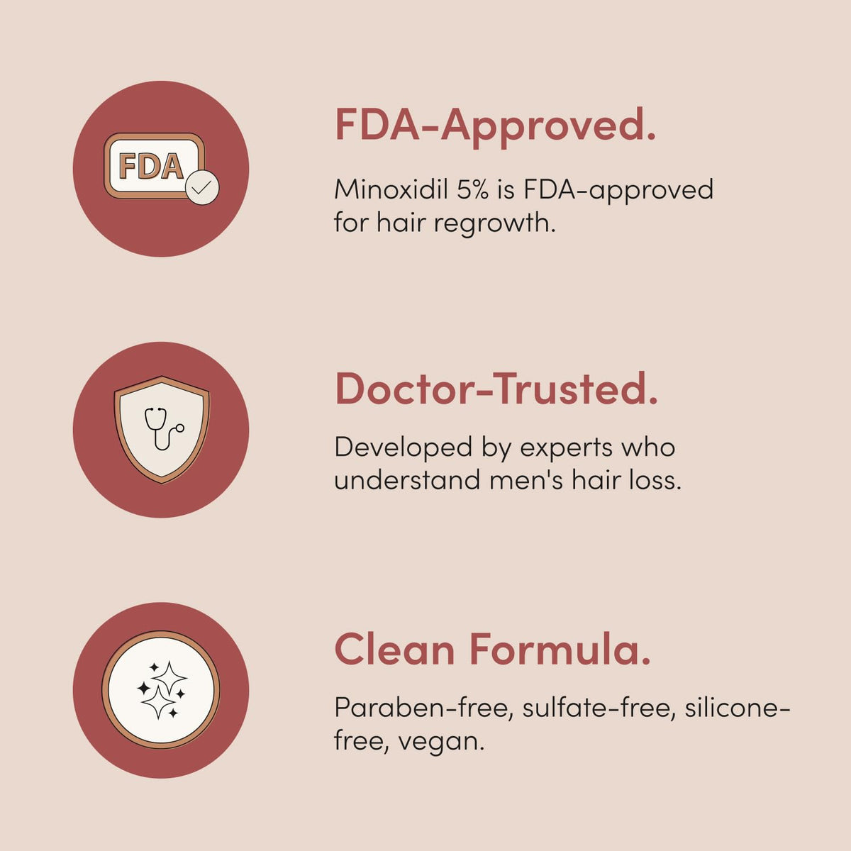 hims shampoo ingredients label close-up emphasizing clean, vegan formula