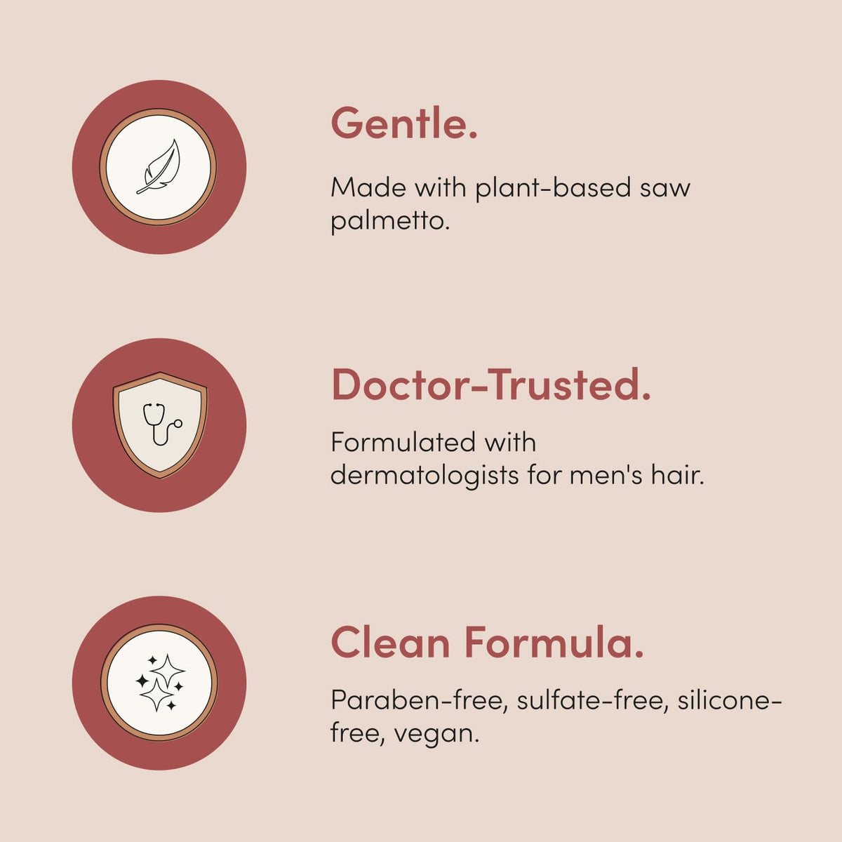 hims ingredient label closeup showing panthenol and niacinamide benefits