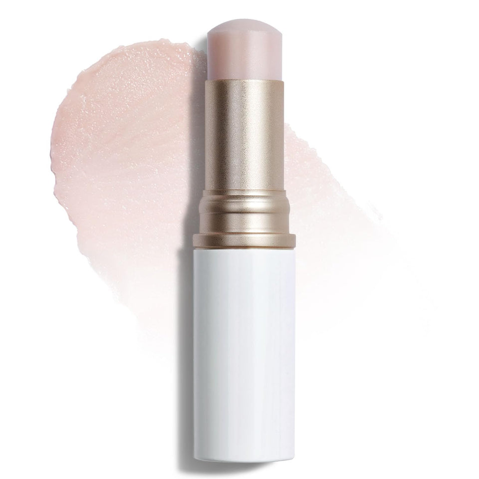 HINCE product front view showing minimalist packaging and clear balm glow