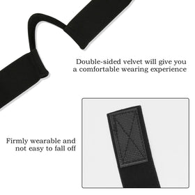 HINGTAI side view showing C-shaped ear cutout to prevent ear pressure and pinching