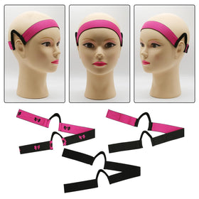 HINGTAI band under lace-front wig demonstrating secure hold and stable hairline