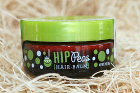 Hip Peas styling balm on toddler hair delivering gentle control