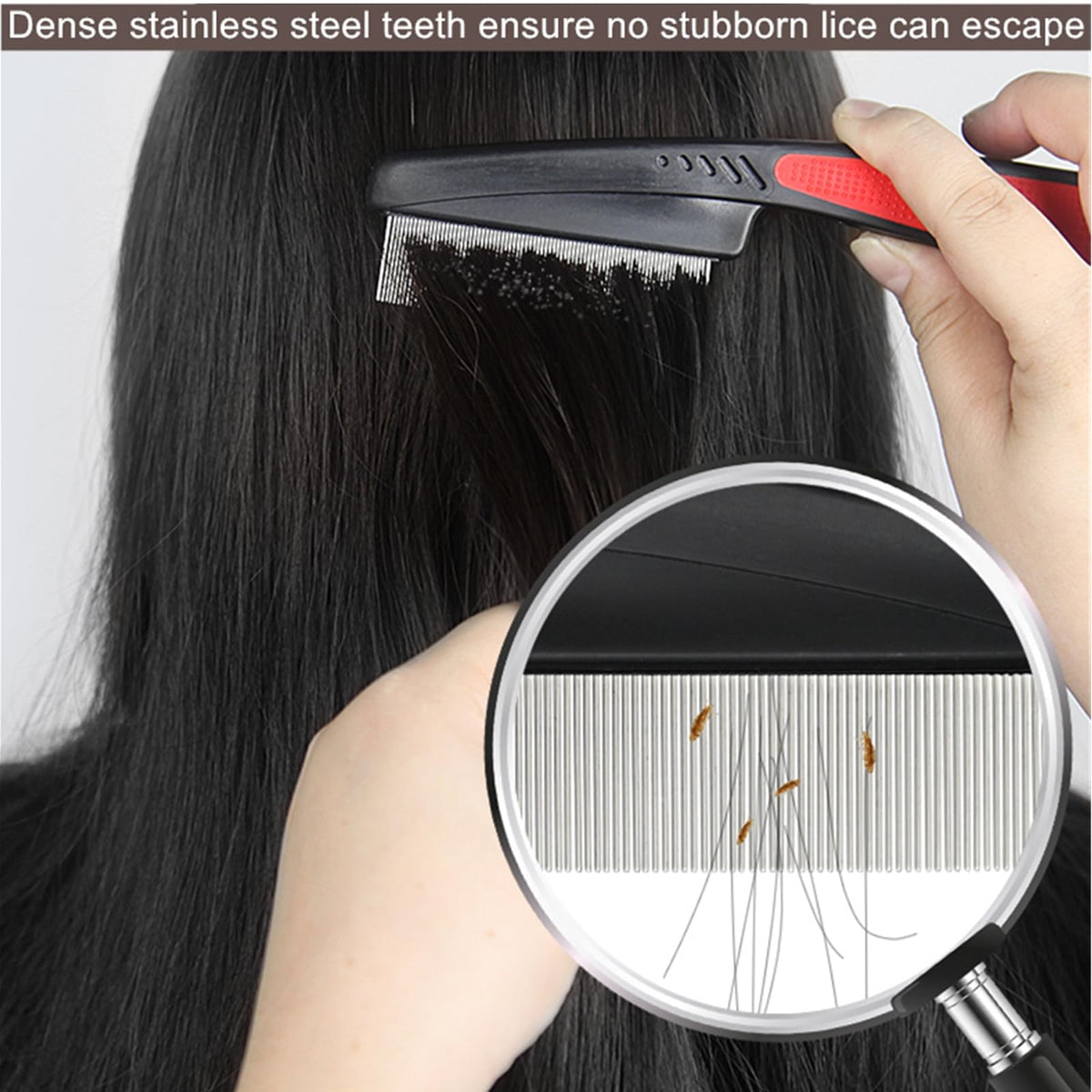 Hipifans ergonomic handle detail providing comfortable grip for styling ease