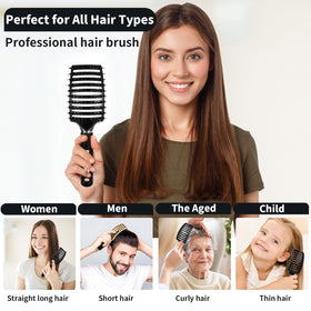 HIPPIH held in hand to show brush scale and easy-grip comfort benefit