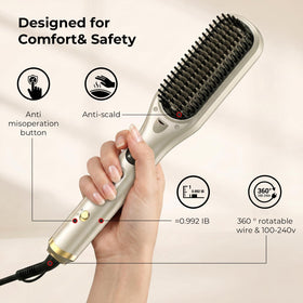 HITTIONA long 360-degree swivel cord for tangle-free convenience