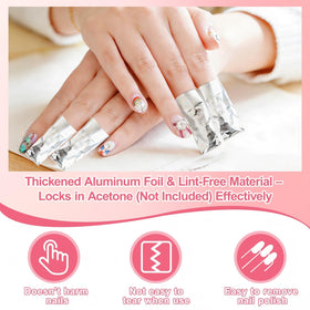 HIWRBDTI stacked foil sheets illustrating bulk supply for salons