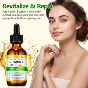 HJFRONGF oil spread on skin showing smooth finish and immediate hydration benefit