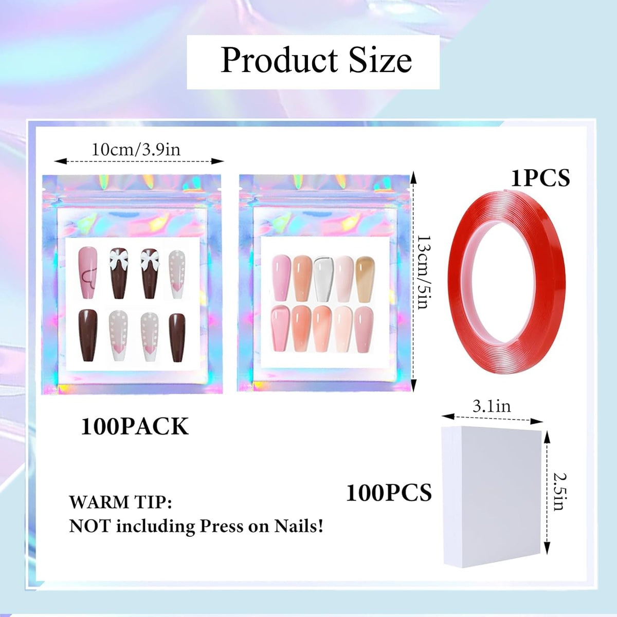 HLQHXWHZT cardstock insert close-up, provides clean mounting surface