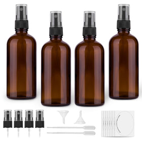 hmaimas amber glass bottles front view showing kit contents and protection