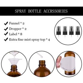 hmaimas fine mist spraying from bottle for even application and freshness