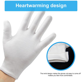 HMNYSOL gloves worn overnight in bed showing secure comfortable fit