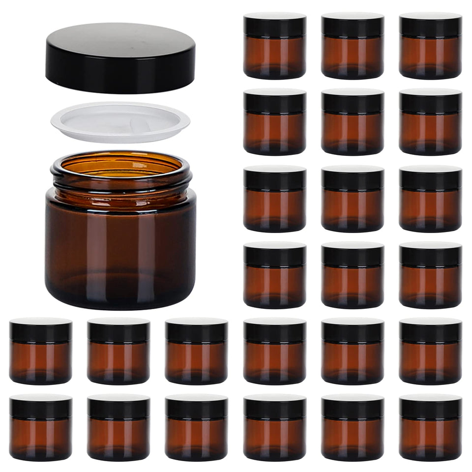 Hoa Kinh 24-pack front view showing jars and lids for organized storage benefit