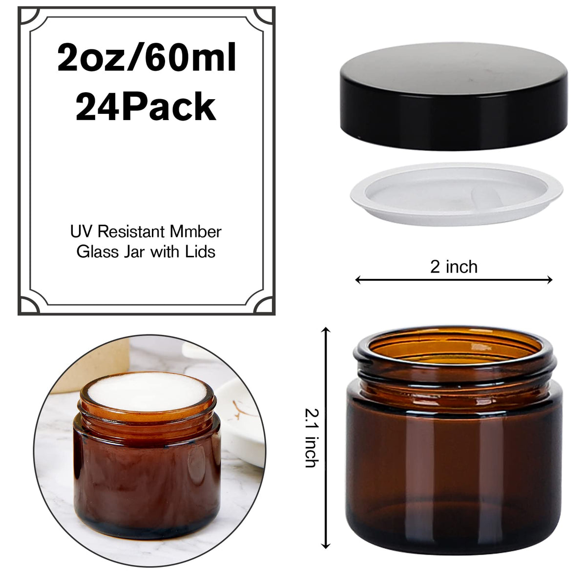 Hoa Kinh jar inner liner close-up showing seal detail for improved leak protection