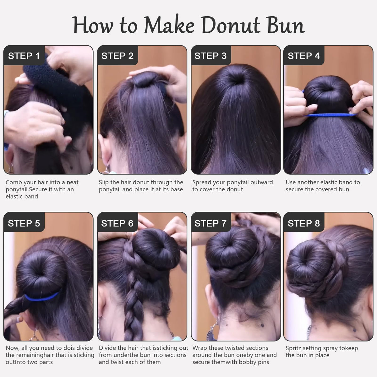 HOFASON bun maker used in dance studio, stage-ready secure hairstyle benefit