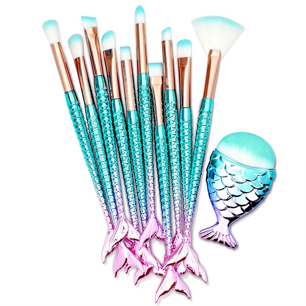HOFASON front packaging showing charming mermaid brush set and gift appeal