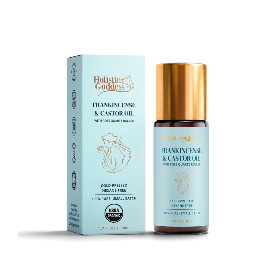 Holistic Goddess front bottle showing packaging and cleanser benefits