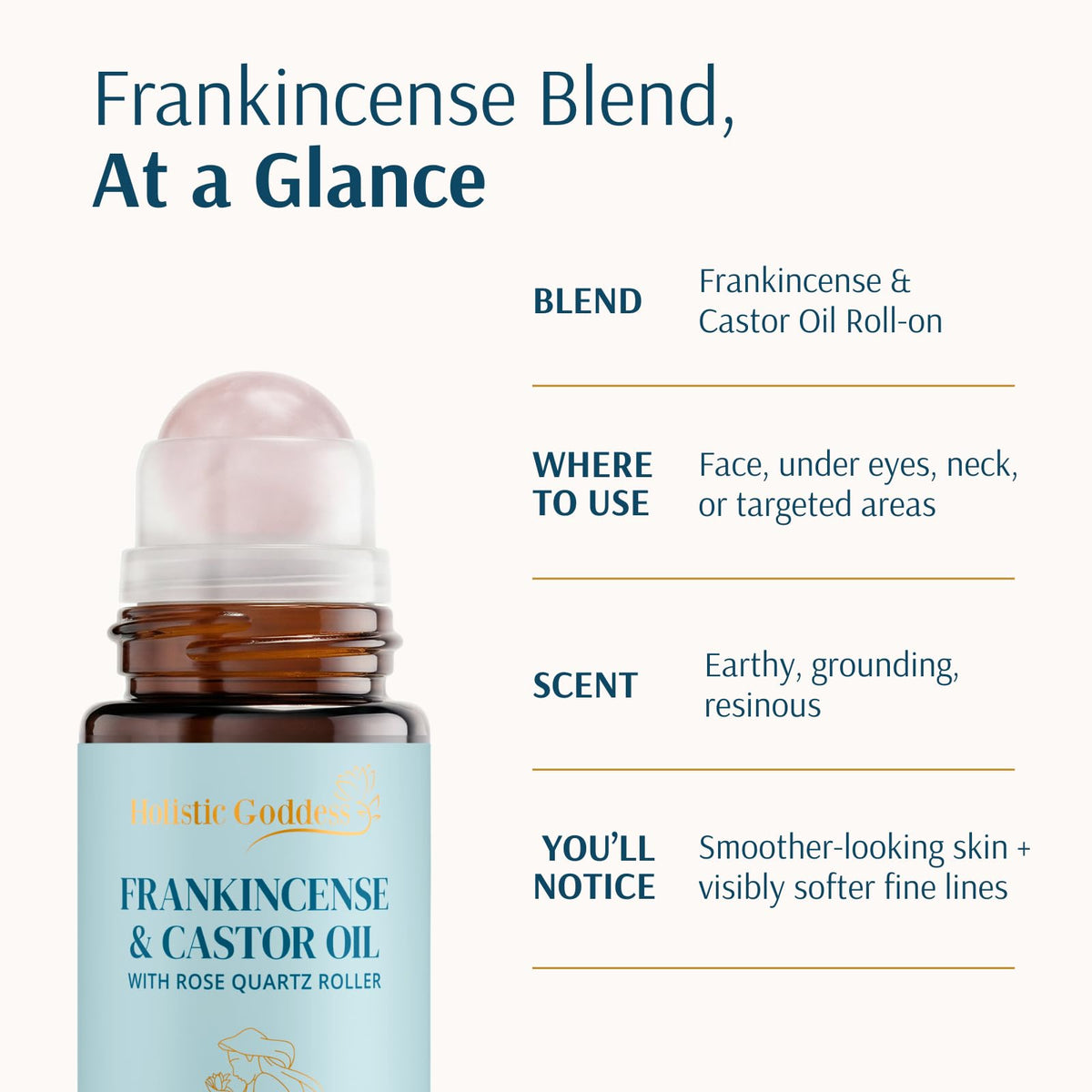 Holistic Goddess used on neck and décolletage for firmer-looking skin