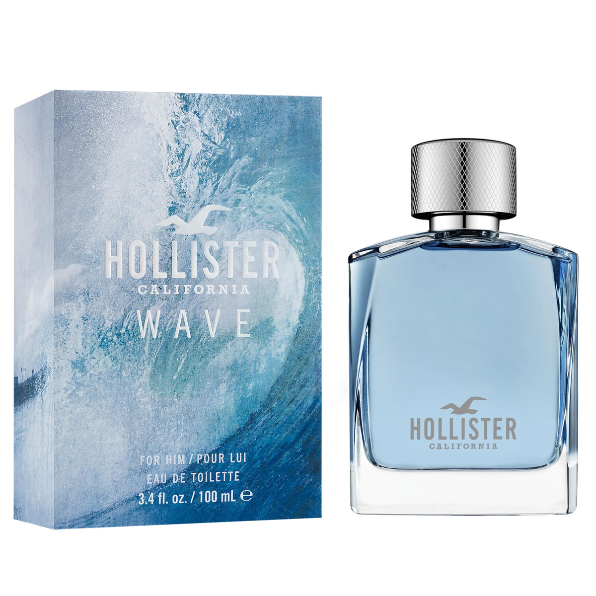 Hollister Wave close-up of cap and atomizer, precise spray control benefit