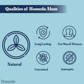 Homeda alum block placed on bathroom vanity showing tidy storage and everyday use