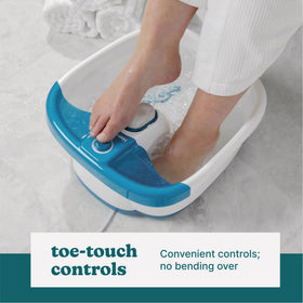 HoMedics splash guard close-up reducing spills for tidy, mess-free use benefit
