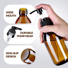 HomePicker dispenser in bathroom setting showcasing stylish useful soap and lotion placement