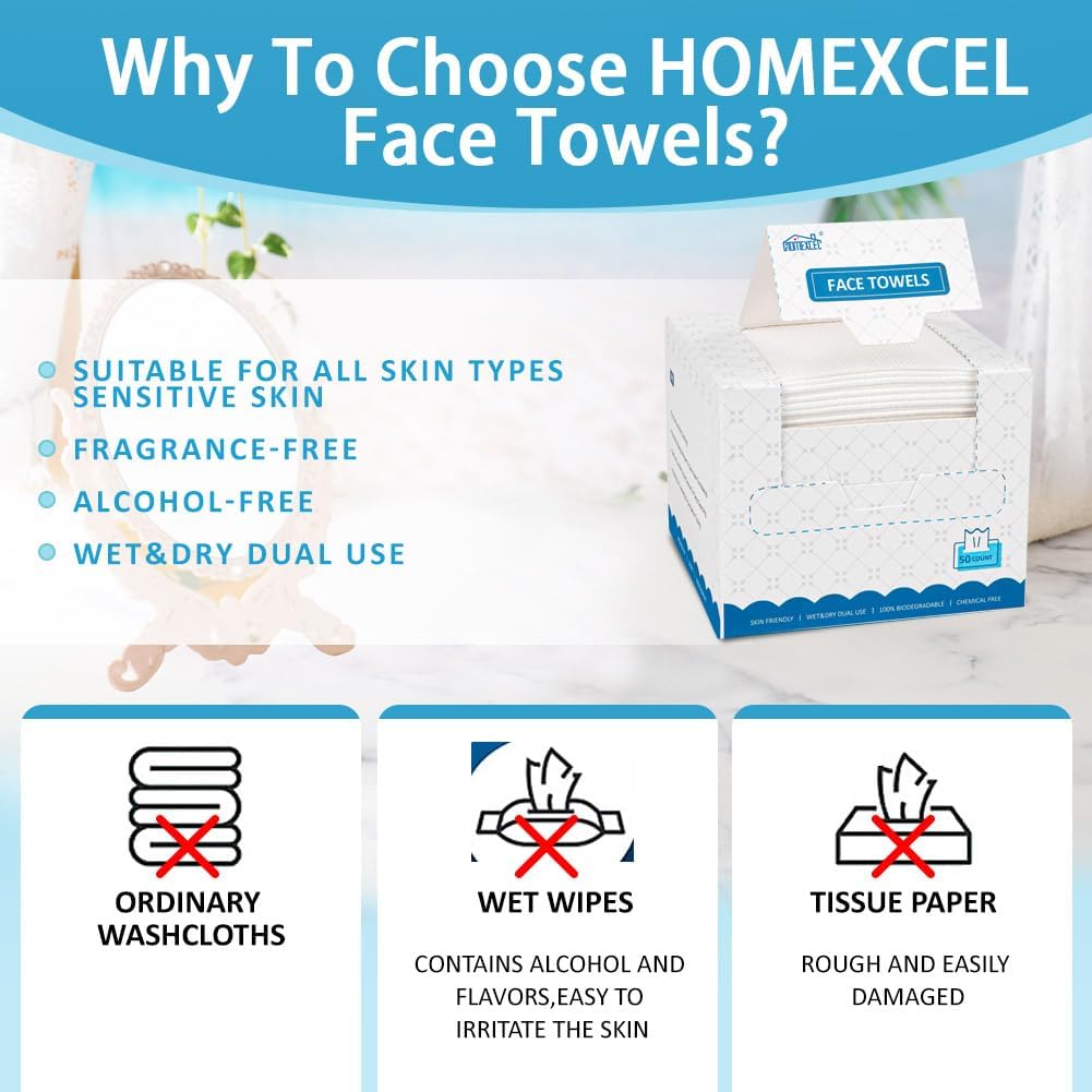 HOMEXCEL used for baby care providing soft, hygienic cleansing