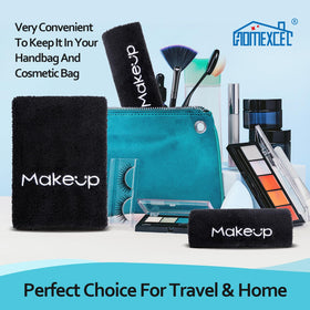 HOMEXCEL lifestyle display in bathroom showing reusable low-waste benefit