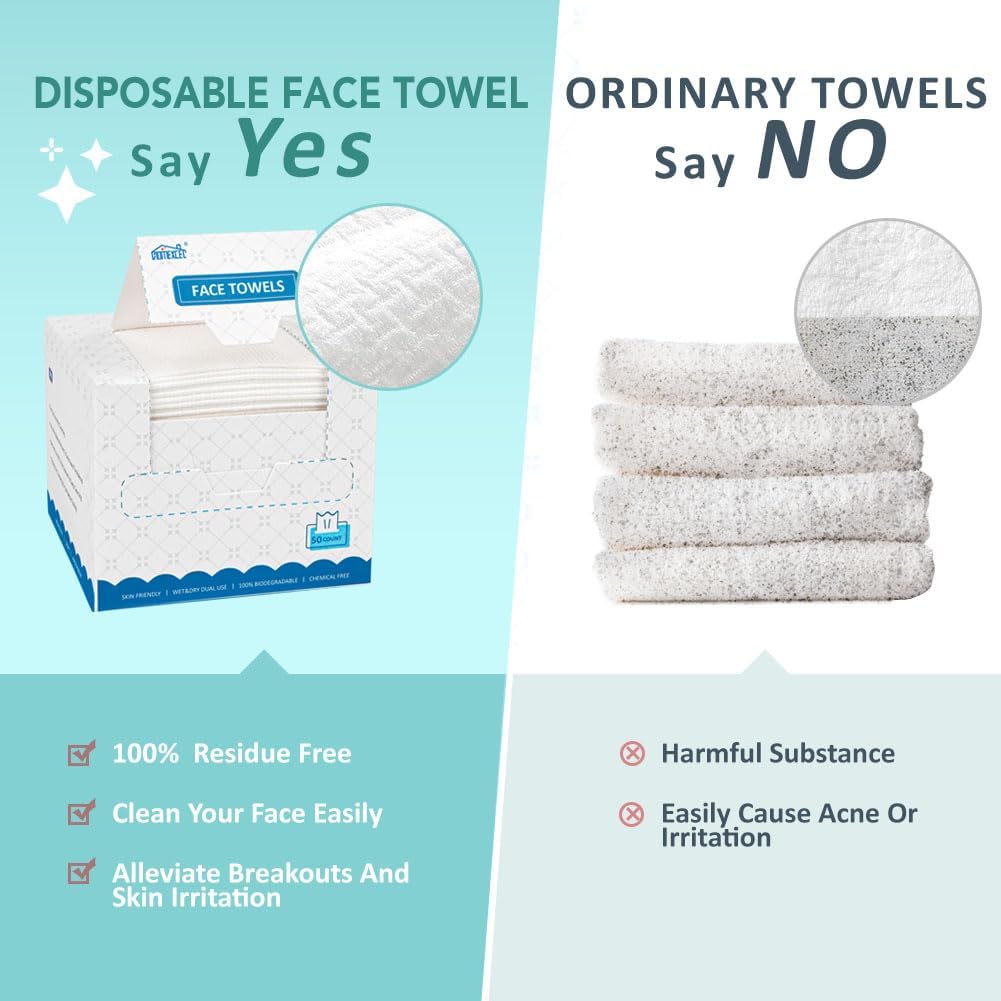 HOMEXCEL open box with stacked towels for convenient storage