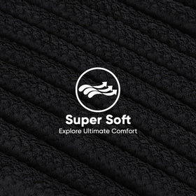 HOMEXCEL microfiber close-up texture illustrating soft absorbency and fast drying