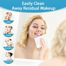 HOMEXCEL close-up of dual-sided texture for gentle and deep cleansing