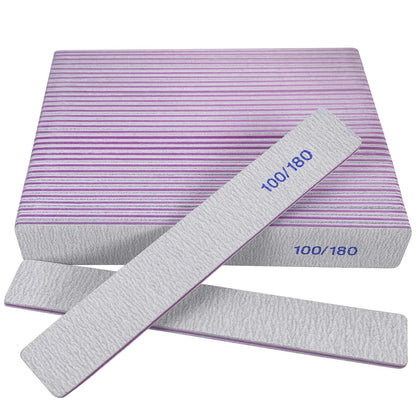 HomeyEra front pack of 24 nail files showing contents and professional value
