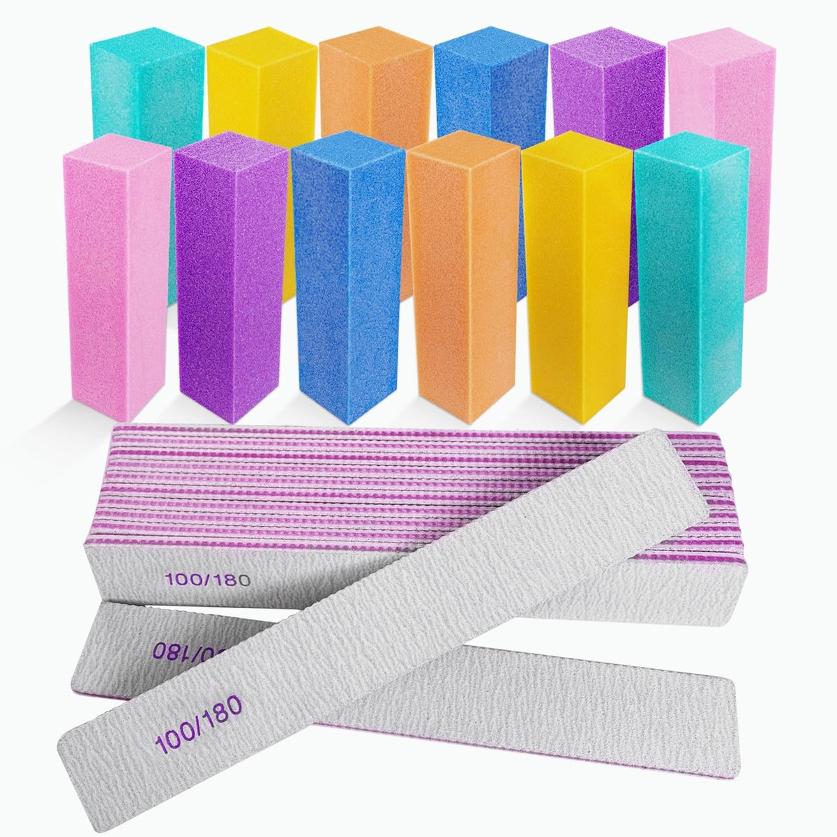 HomeyEra front packaging showing complete 24-piece manicure set and contents