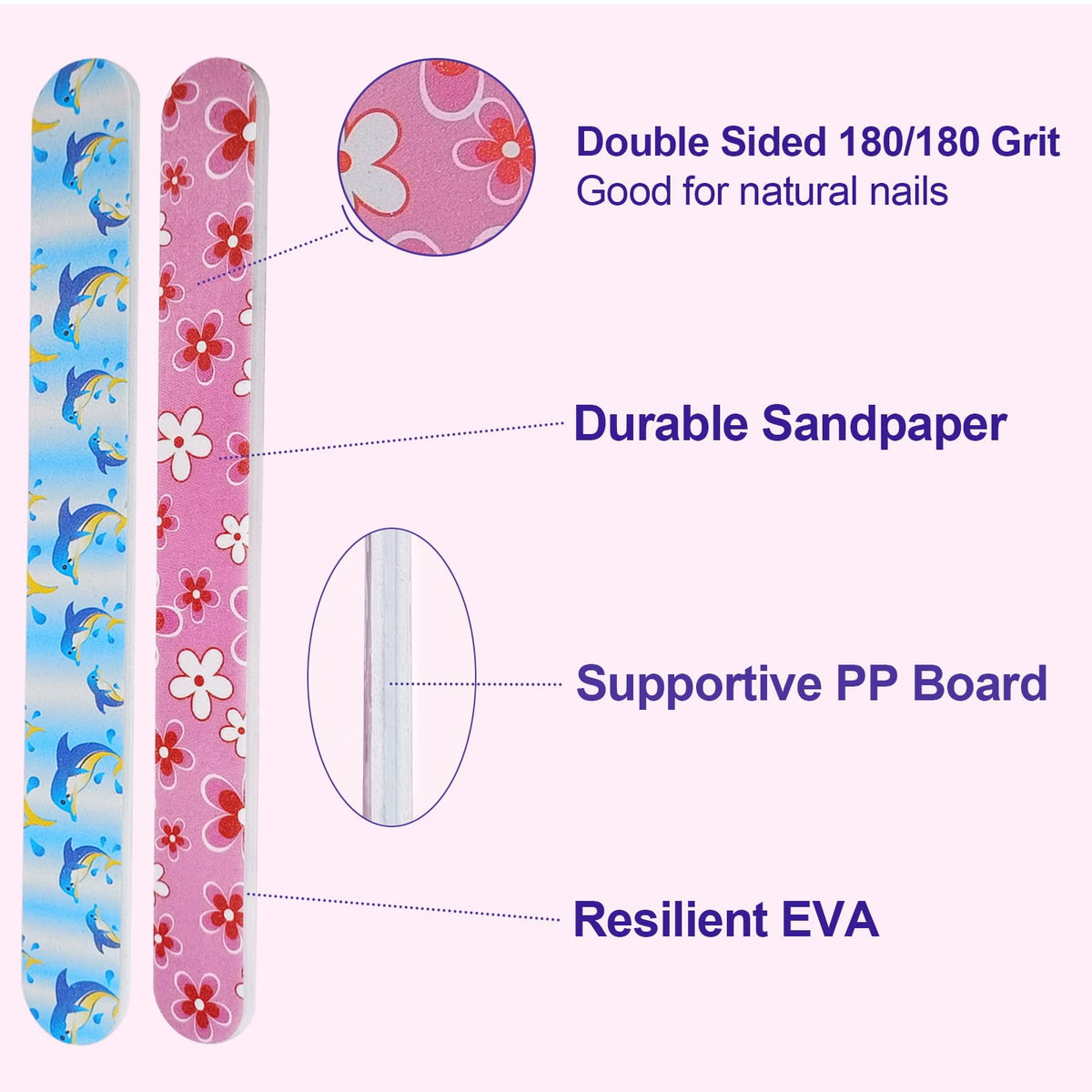 HomeyEra nail file shaping an acrylic extension for efficient material removal