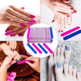 HomeyEra open box revealing 200 double-sided disposable nail files