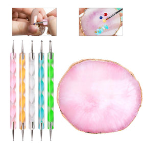 HomTop double-ended dotting dispensing tools detail for controlled dots