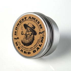 Honest Amish balm texture close-up displaying creamy organic butter consistency