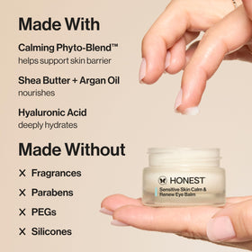 Honest Beauty ingredients shea butter and argan oil highlighting natural nourishment