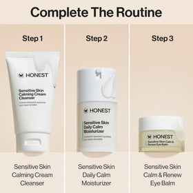 Honest Beauty jar beside coin showing 0.5 oz scale for travel-friendly convenience
