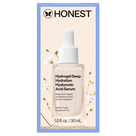 Honest Beauty lifestyle bathroom vanity setup suggesting daily AM PM routine