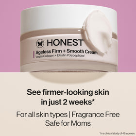 Honest Beauty open jar texture highlighting creamy hydration and smoothness