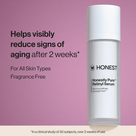 Honest Beauty pipette dispensing serum highlighting controlled application benefit