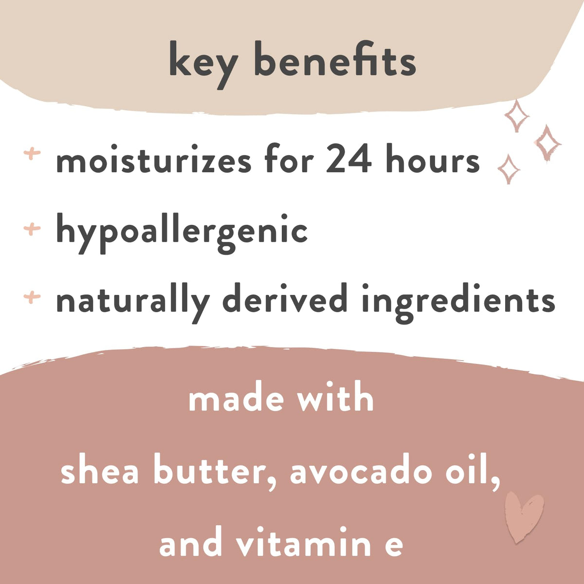 The Honest Company applied to pregnant belly demonstrating soothing hydration