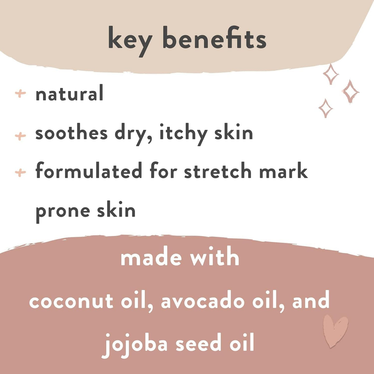Model applying The Honest Company oil to pregnant belly illustrating gentle moisturizing benefit