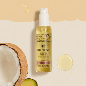 Botanical ingredients flatlay featuring avocado and jojoba for plant-based nourishment benefit