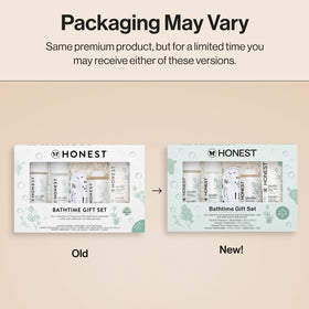 The Honest Company products flatlay for scale and family-ready full sizes