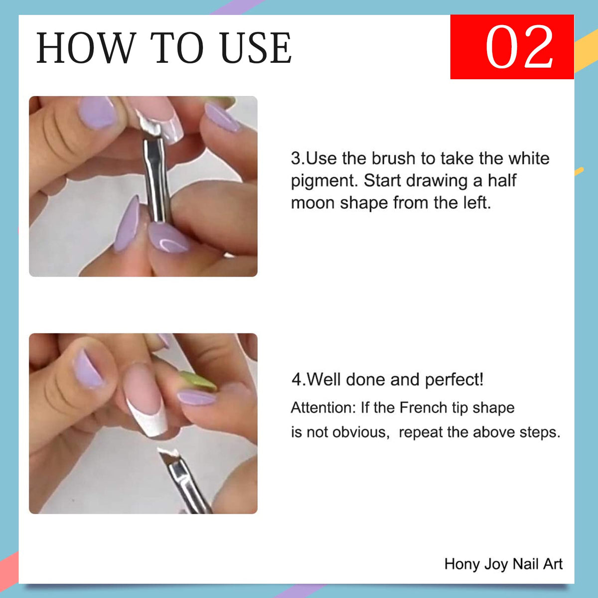 Honey Joy brush being cleaned with acetone showing easy maintenance