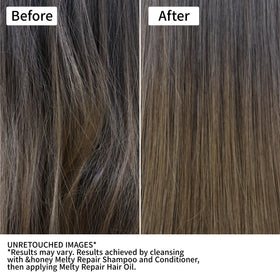 &Honey glossy oil texture close-up showing smooth blend and absorbency