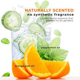 Honeybee Gardens product label highlighting botanical ingredients and benefits
