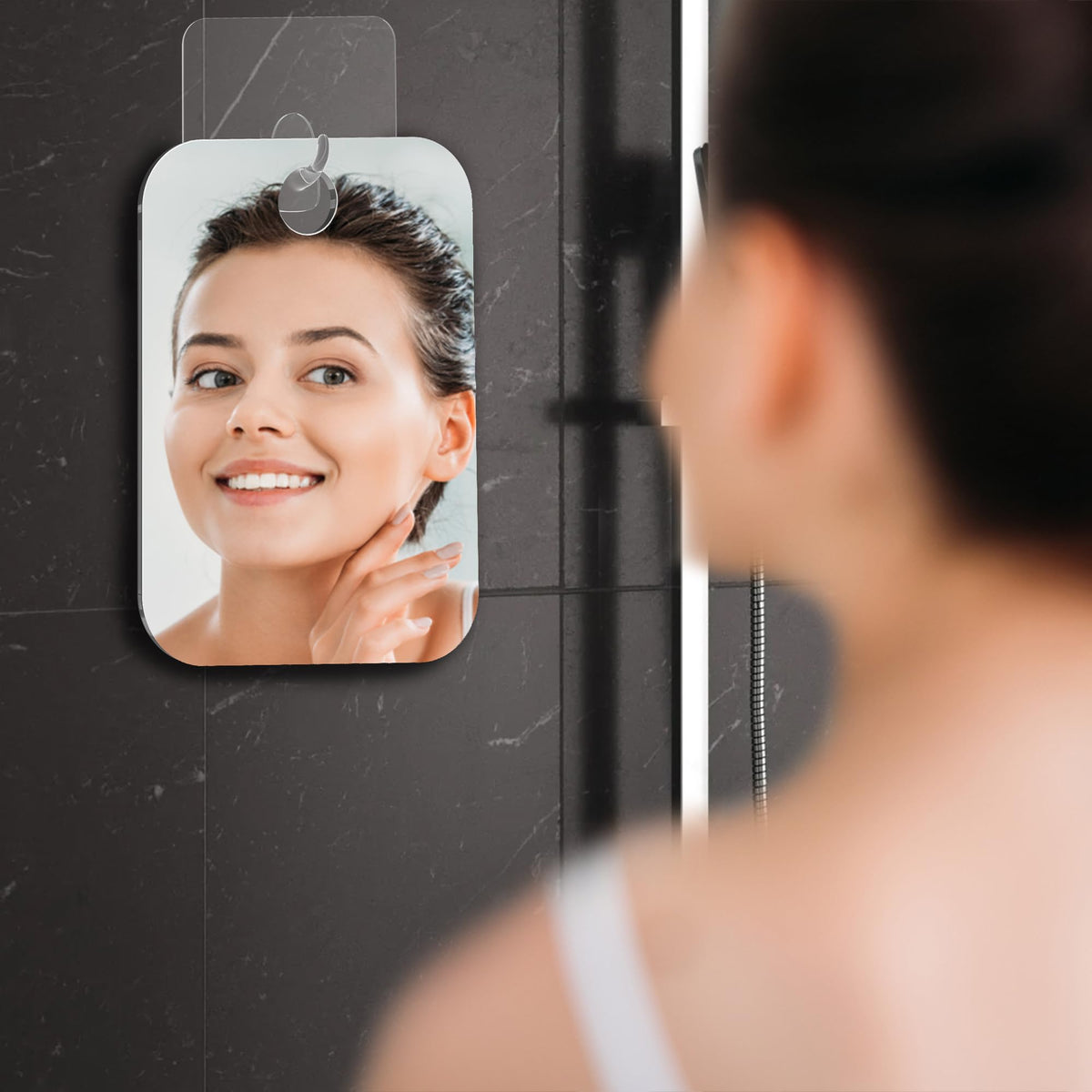 HONEYBULL lifestyle bathroom setting showing tidy grooming convenience