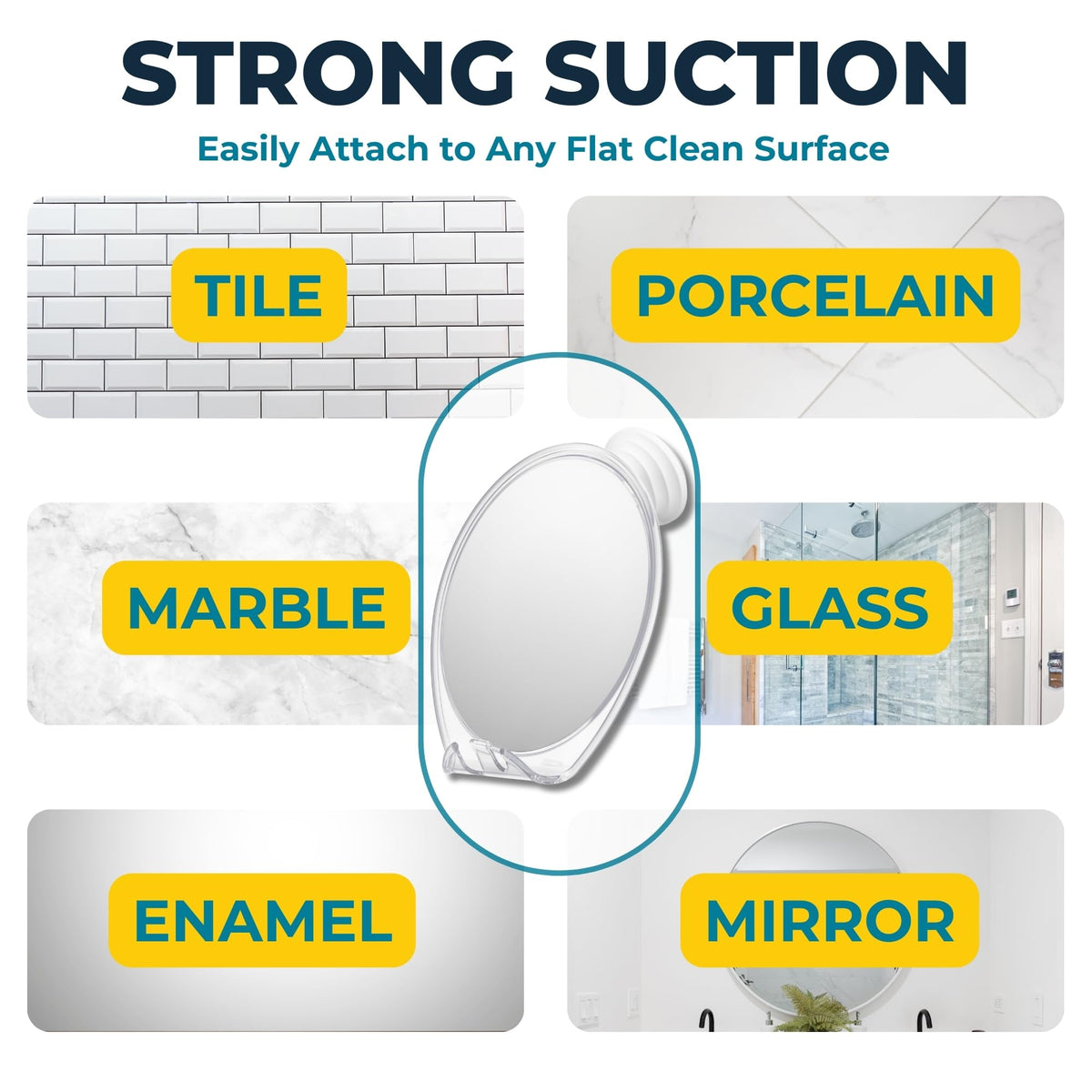 HONEYBULL built-in razor holder holding a razor to reduce shower clutter benefit